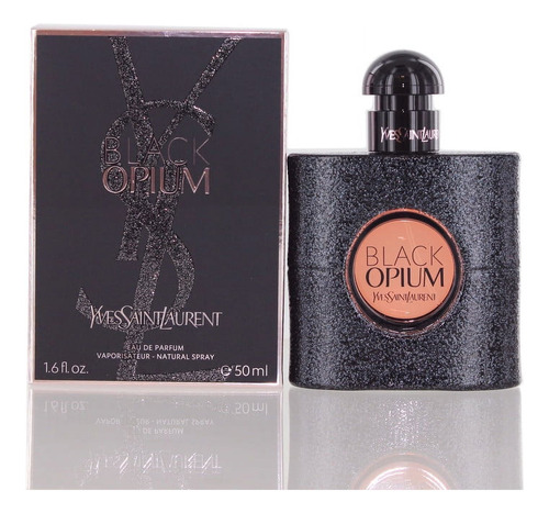 Edp 1.6 Onzas Black Opium De Yves Saint Laurent Para Mujer