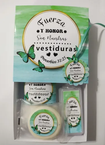 Set Souvenirs Frases Bíblicas Caja X 10