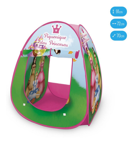 Barraca Infantil Dobrável Tenda Cabana Menina Menino