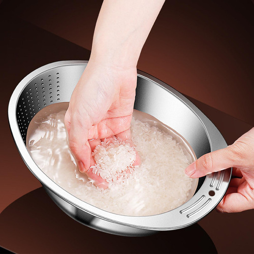 Cesta De Colador De Arroz Colador De Limpieza De Alimentos,