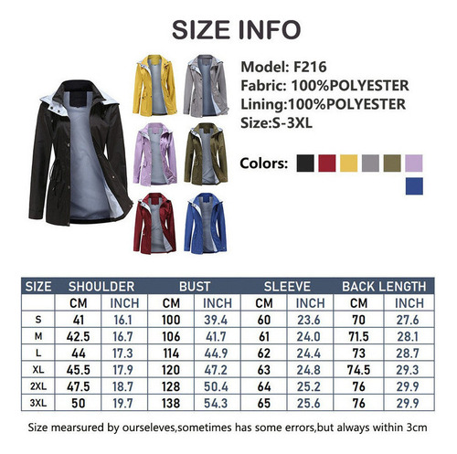 Chaqueta Cortavientos Desmontable Con Capucha Para Mujer