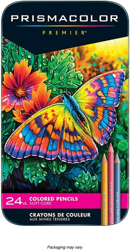 Imagen 1 de 7 de Lapices Prismacolor Premier 24 Colores Importados