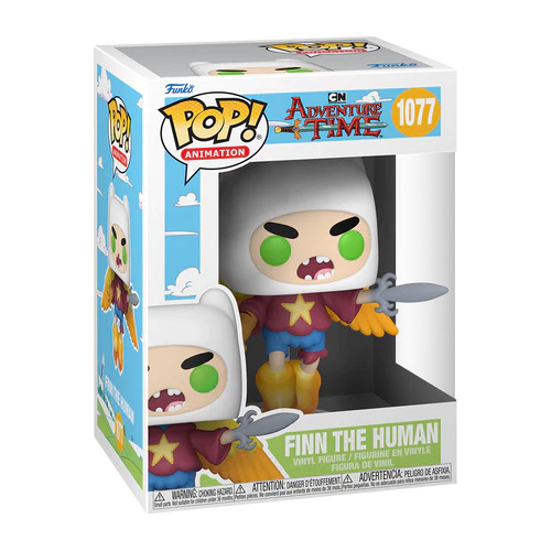 Funko Pop Finn El Humano - Hora De Aventura (Usado)