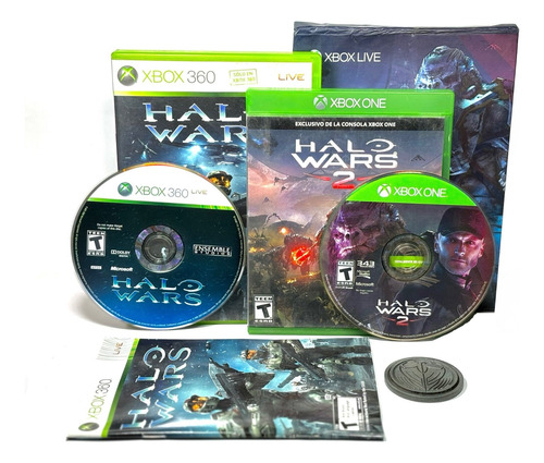 Halo Wars 2 + Halo Wars + Moneda Conmemorativa Halo (Reacondicionado)