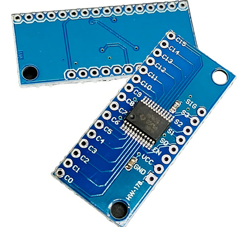 Módulo Multiplexador Analógico Digital Cd74hc4067 16 Canais