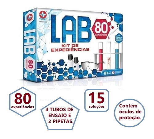 Jogo De Mesa Lab 80 Estrela 1001612800020