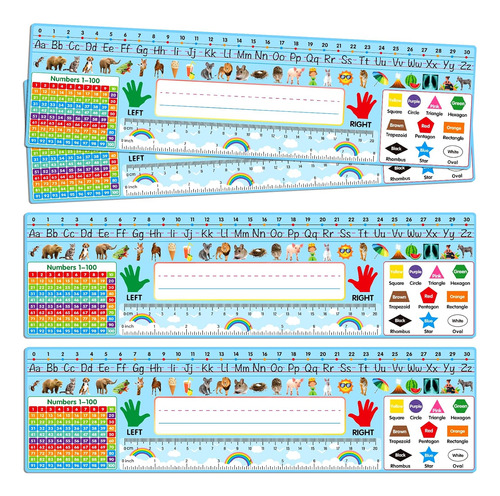 Traditional Manuscript Name Plates 36 Pack Desk Classro...