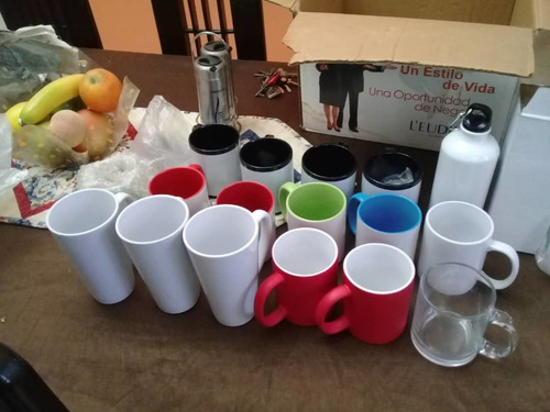 Tazas Para Sublimación Mug Blancas Y De Colores