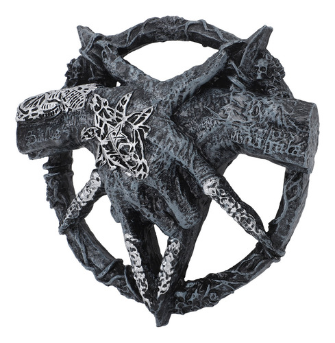 Escultura De Mano De Diablo En Resina, Horrible, Exquisita Y