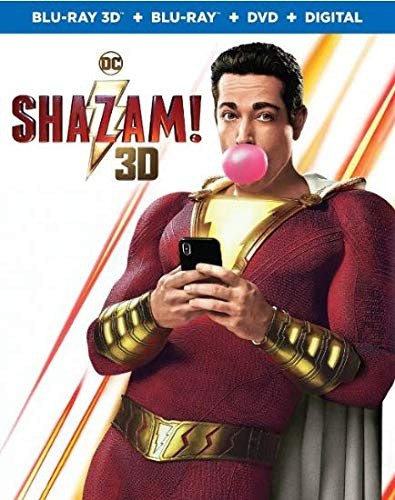 Shazam! Edicion Limitada 3d 2019 (blu-ray 3d+blu-ray+dvd+dig