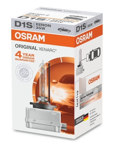 Lampara D1s Xenon Xenarc P32d-2 85v 35w Osram 66140