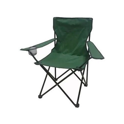 Silla De Camping Plegable Con Posa Brazos Silla Pesca