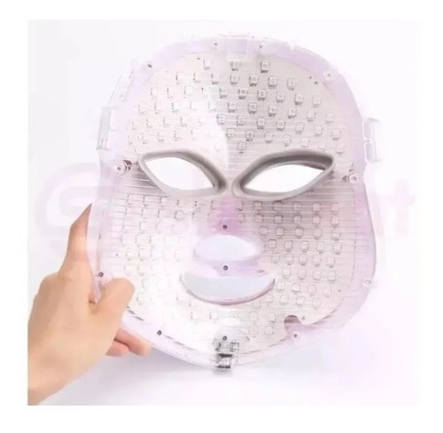 Imagem 3 de 7 de Máscara Fototerapia Led 7 Cores Tratamento Facial
