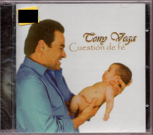 Cd Tony Vega Cuestión De Fé-salsa