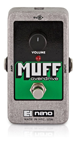 Pedal Efecto Guitarra Electro Harmonix Nano Muff Overdrive