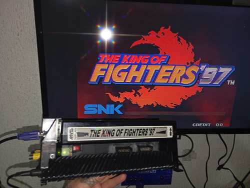Neo Geo Mvs Sistema Mv1b Consolizada Negro (Usado)