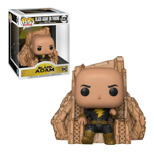 Funko Pop Deluxe! Heroes - Dc: Black Adam On Throne 1239