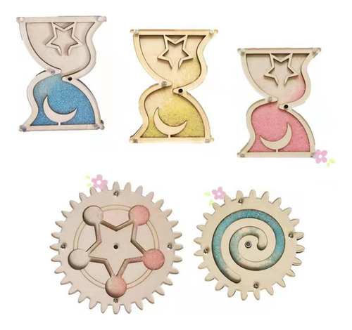 3 Accesorio De Tablero Ocupado De Madera Para Niños