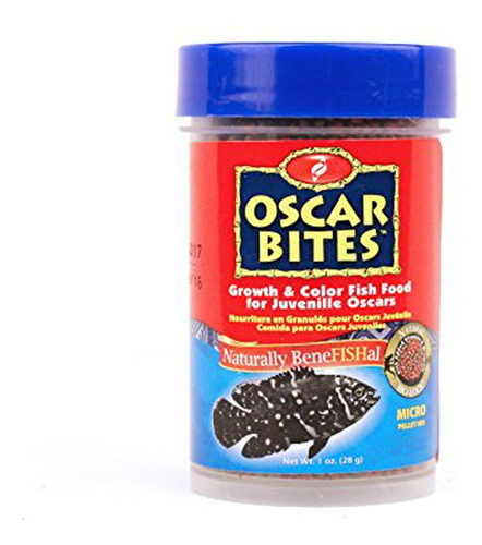 Hbh Piscis Pros Oscar Bites Color Comida Para Peces