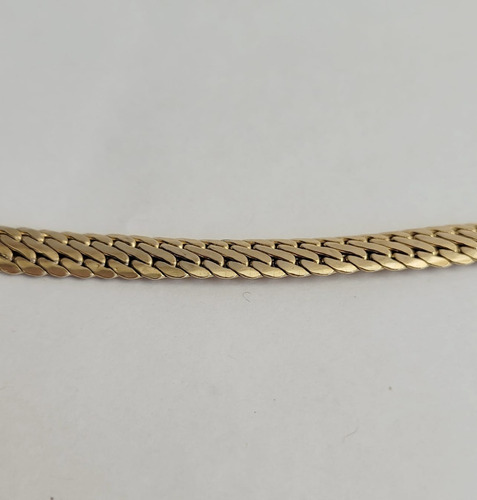 Pulseira Elo Lacraia Em Ouro 18k - Cod 37090 (Usado)