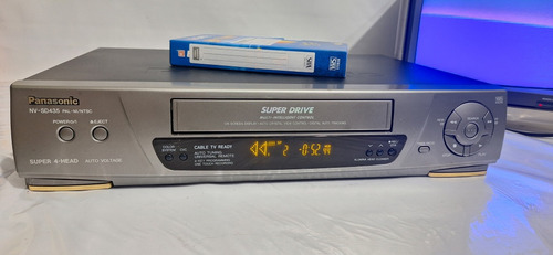 Video Cassete Panasonic Vhs Filme Anos 90 * Funcionando * (Usado)
