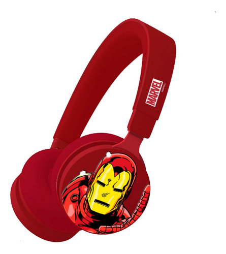 Audifonos Bluetooth Marvel Comic Hi Fi Manos Libres Iron Man