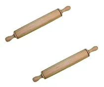 Comprar 2 Rodillo De Madera Repostería Pastelería Pizza Galletas