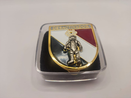 Placa Desactivador De Explosivos Del Ejército Mexicano