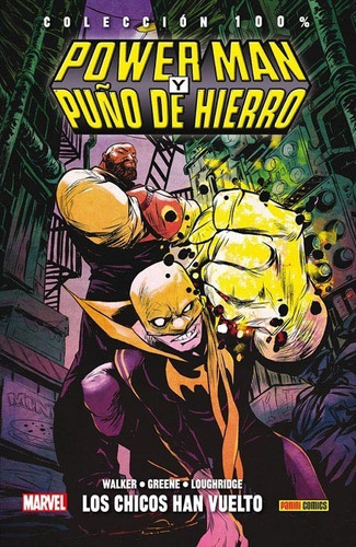 100% Marvel Power Man Y Puño De Hierro 1 Los Chicos Han Vuel