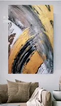 Comprar Cuadro Abstracto Pintado Mano Grande Decorativo Moderno Arte