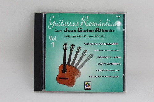 Cd 303 Guitarras Romanticas Con Juan Carlos Allende Vol1