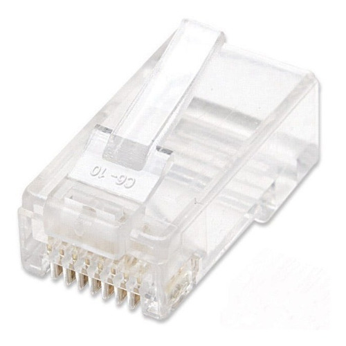 Plug Rj45 Cat 6 Intellinet Utp Multifilar 100 Pzas
