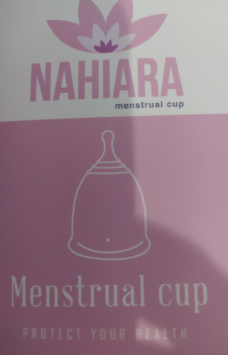 Copa Menstrual Original Nahiara 100% Silicon Suave Medicinal