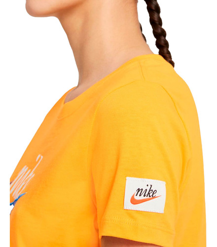 Imagen 3 de 4 de Camiseta Tee Mujer Nike W Nsw Reg Tee Swoosh Ssnl