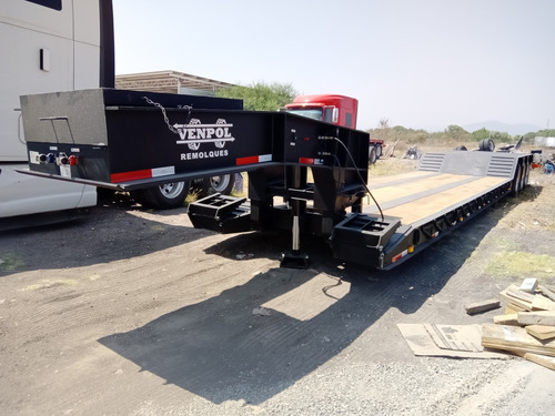 Venpol Lowboy Cuello Desmontable 4 Ejes Cap 80ton 2024