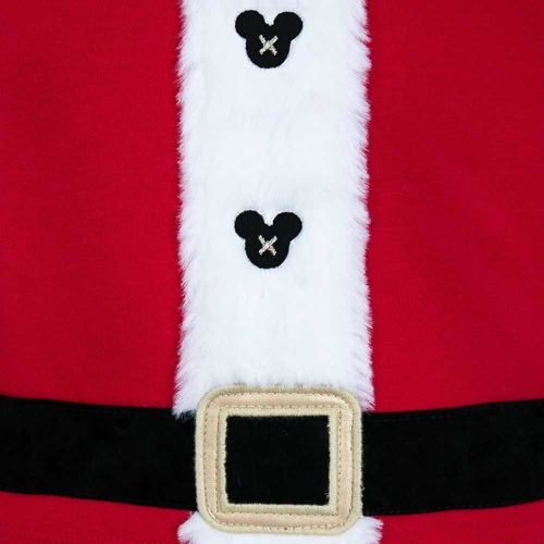 Imagen 3 de 8 de Santa Claus Papa Noel Disfraz Enterizo Bebé 3-6 Mes Disney