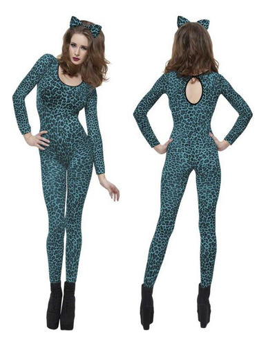 Body De Halloween Leopard Lady, Cheetah Cosplay