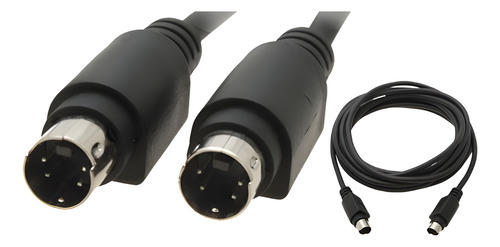 Cable S-video Super Video 4 Pines 1.8m Macho A Macho Tv Htec