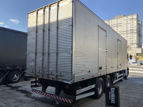Imagem 5 de 15 de Vw 25-390 Consteletion Ano 2013 Bitruck 8x2 Bau 9,50 Mts