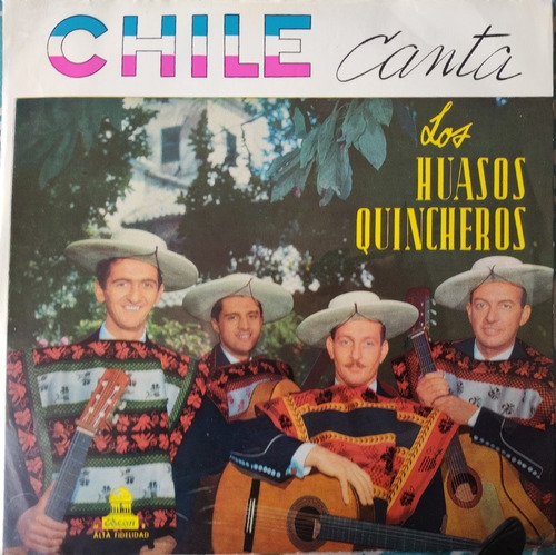 Vinilo Lp Nº  Los Huasos Quincheros Chile Canta (xx76