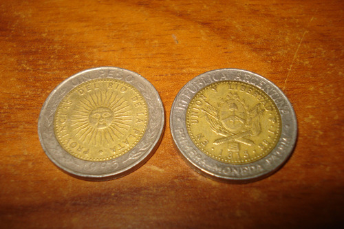 Moneda Argentina 1 Peso 1995 (Usado)