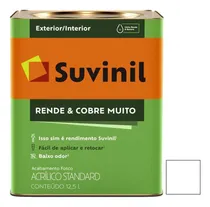 Comprar Pintura Latex 12,5l Suvinil Rinde Cubre Mucho Int Ext Blanco