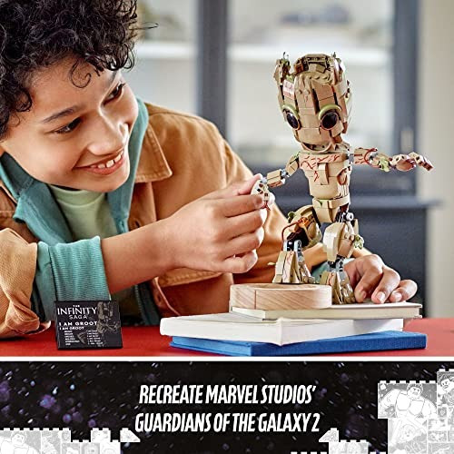 Juego De Juguetes De Construcción Lego Marvel I Am Groot 762