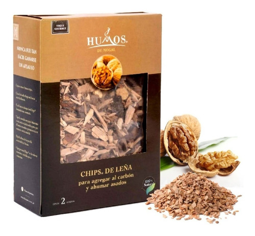 Imagen 4 de 9 de Set X4 Chips Astillas Leña Ahumar Humos 500g