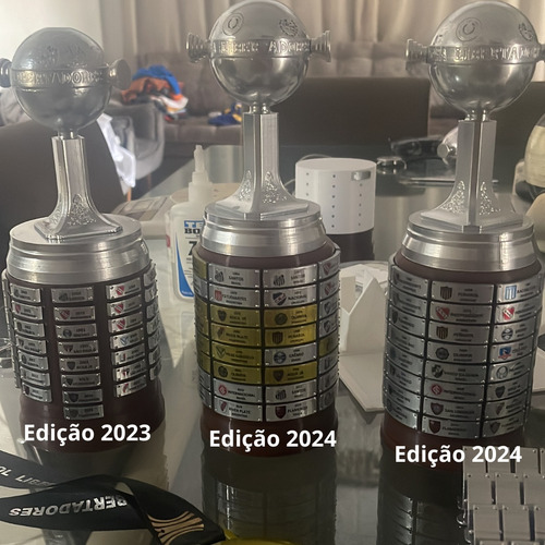 Replica Taça Libertadores São Paulo + Mascote 2023