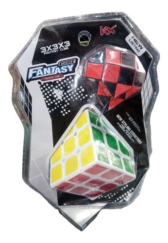 Cubo Rubik 3x3x3 Fantasy Mayor Y Detal