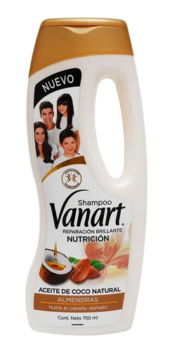 Shampoo Vanart Nutrición 750 Ml