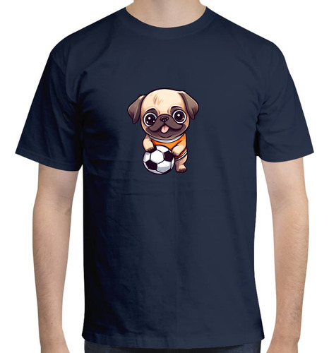 Playera Para Adulto Pugbol Perro Pug Lover