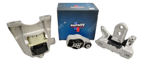 Kit 3 Soportes Figo 2016 2017 2018 T/aut 1.5l