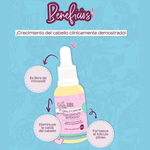 El Tónico Capilar Kaba Intensive Growth Natural Reduce La Al